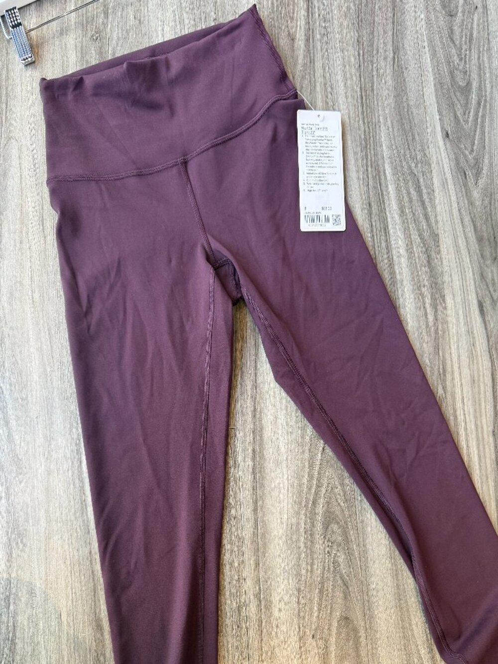 NWT Lululemon Wunder Train HR Tight 25" *Everlux - Black Plum - Multiple Sizes